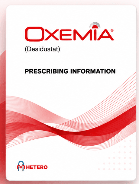 OXEMIA Prescribing Information cover