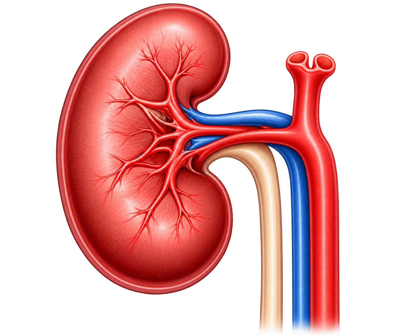 Kidney with impaired function